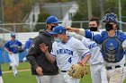 Baseball vs CGA  Wheaton College Baseball vs Coast Guard Academy during game two of the NEWMAC semi-finals playoffs. - (Photo by Keith Nordstrom) : Wheaton, baseball, NEWMAC